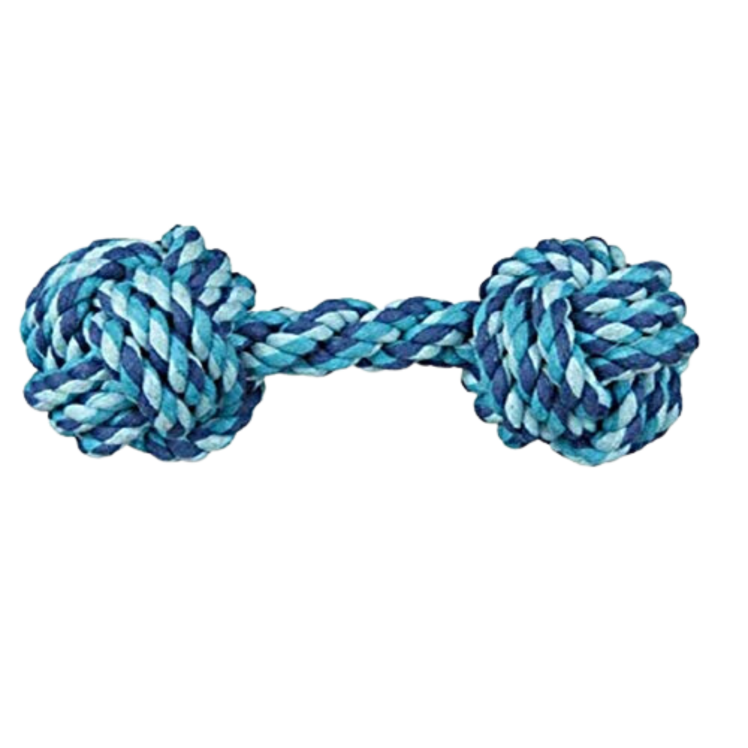 Dumbbell Shaped Rope Toy