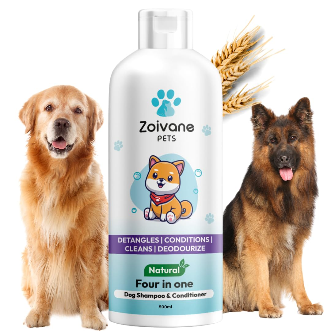 ZOIVANE White 5 in 1 Dog Shampoo & Conditioner