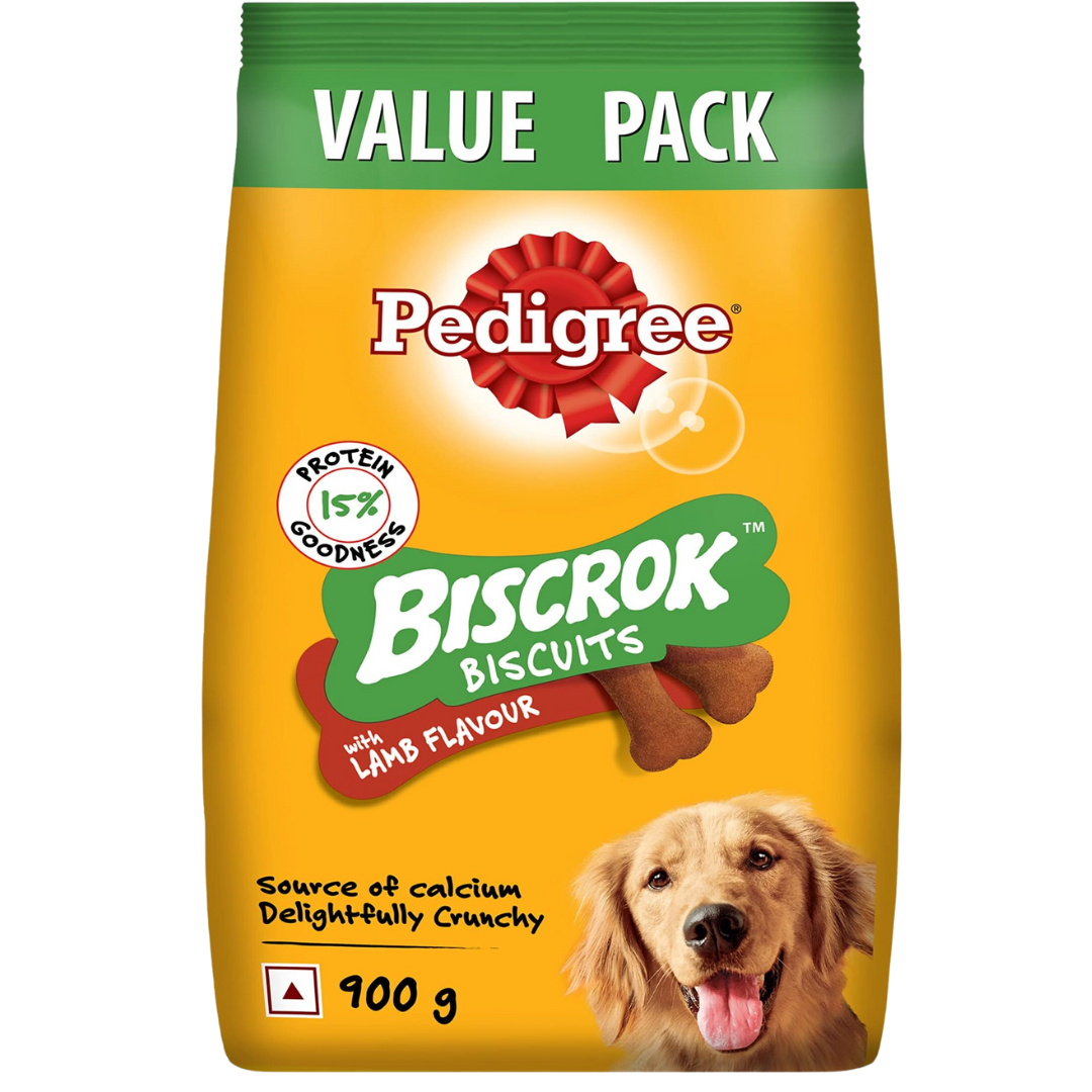Pedigree Biscrok Biscuits Dog