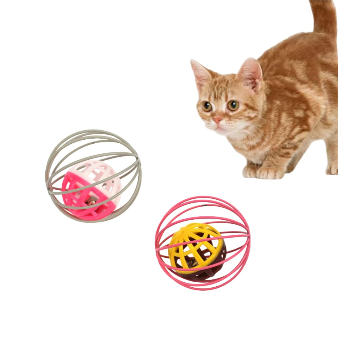 Cat Fun Ball Toys – Engaging Multicolor Play for Small Breeds
