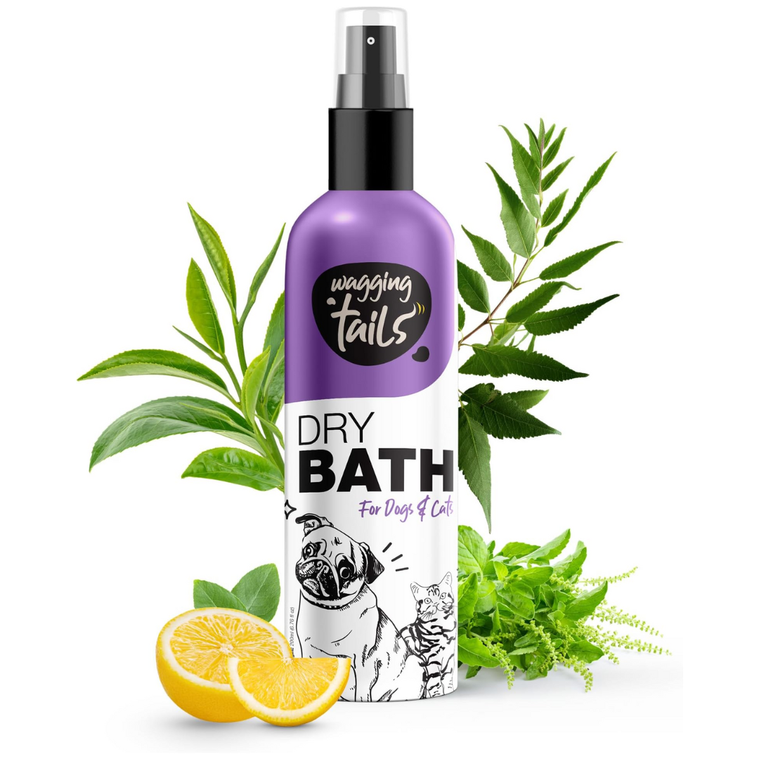 Dry Bath Waterless Shampoo - 200ml for Pets