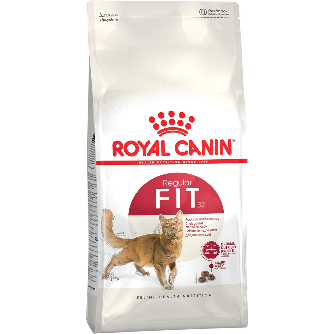 Royal Canin Fit 32 Powder Adult Cat Food, Chicken Flavour, 2 KG