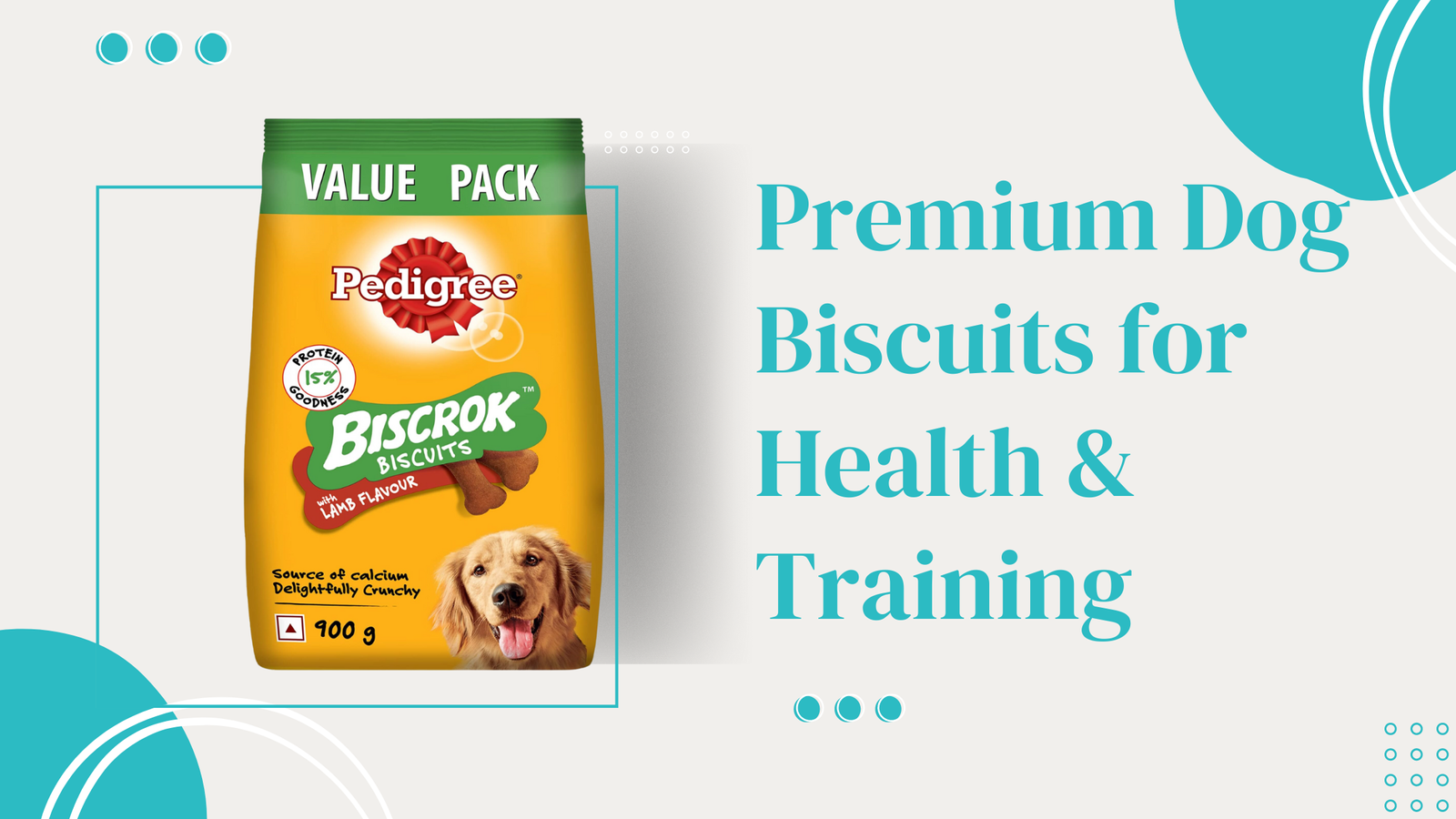 Premium Dog Biscuits for Health & Training - Chicken Flavor