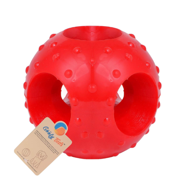 Rubber Hole Ball Chew Toy