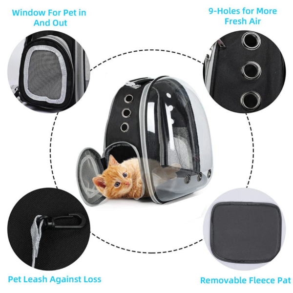 Cat Dog Backpack Carrier for Travel