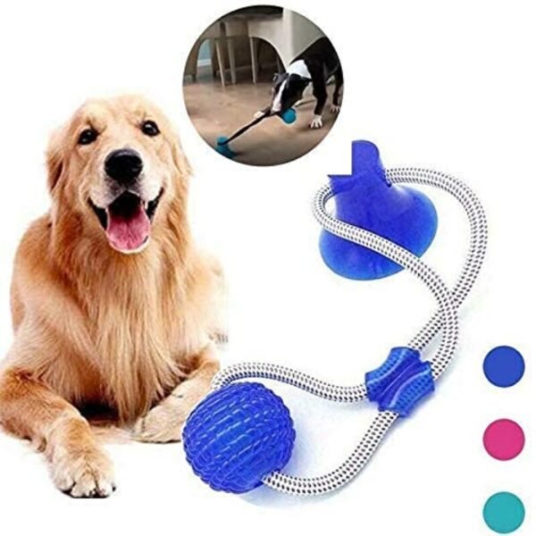 Suction Cup Dog Toy for Aggressive Chewers - Image 2