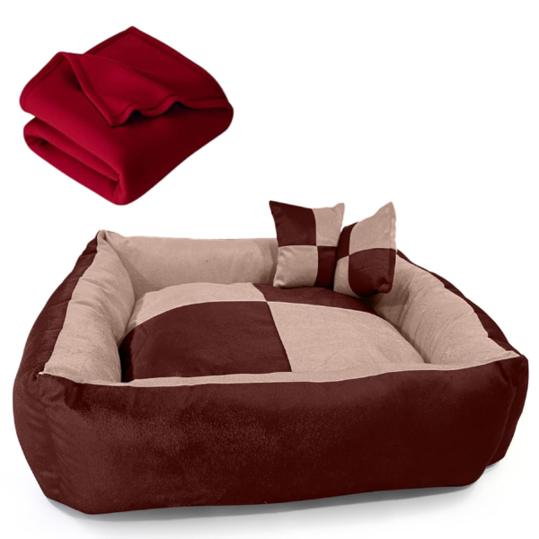 Washable Soft Reversible Dog Bed | Ultimate Comfort for Pets