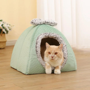 Cat House with Cushion