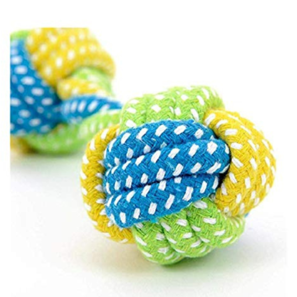 Dumbbell Shaped Rope Toy