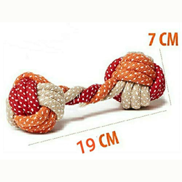 Dumbbell Shaped Rope Toy