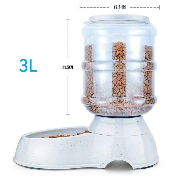 Self-Dispensing Pet Food Feeder