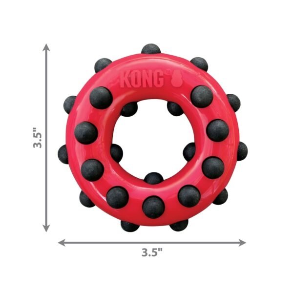 KONG Dotz Circle Dog Toy - Image 4