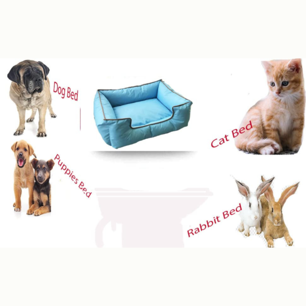 Reversible Soft Velvet Pet Sofa Bed