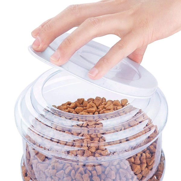 Self-Dispensing Pet Food Feeder