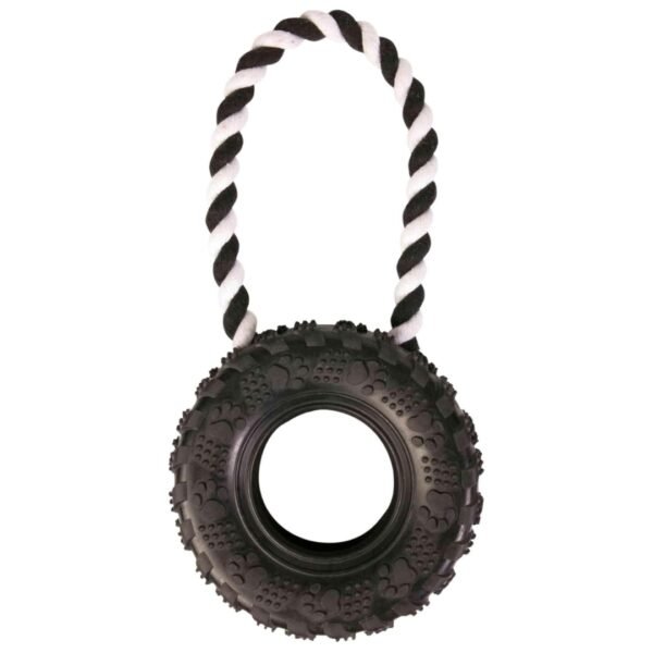 Trixie Rubber Tyre Rope Toy