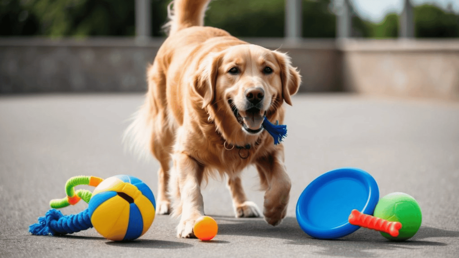 Golden Retriever interactive toys